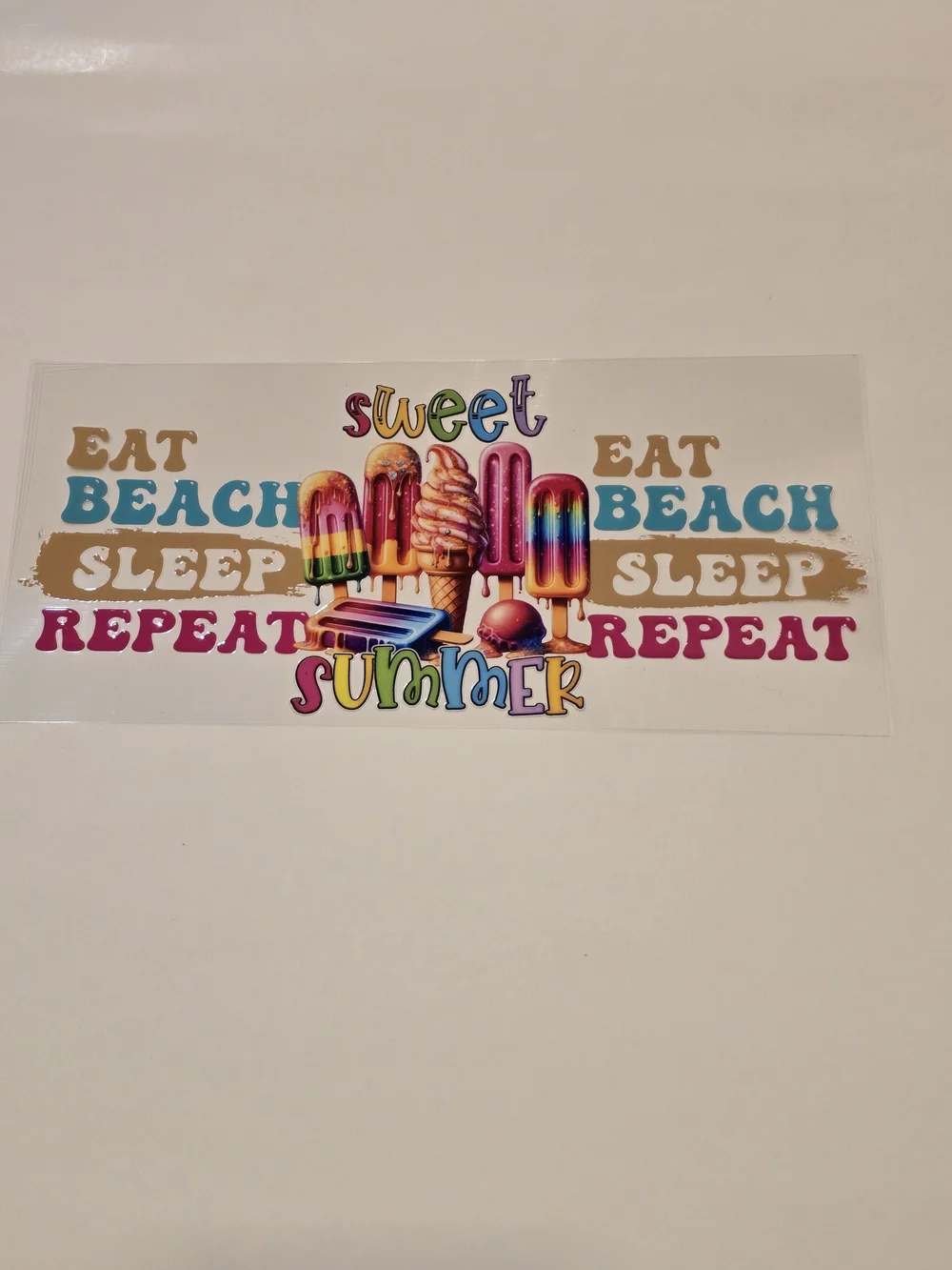 UV DTF 16 Oz Cup Wrap Sticker Set- Multicolor